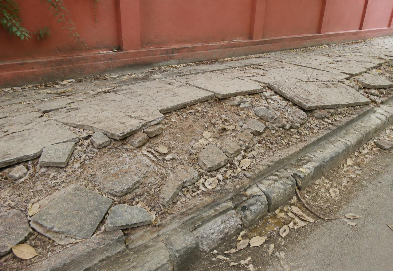 The Koramangala Ramp before the repair